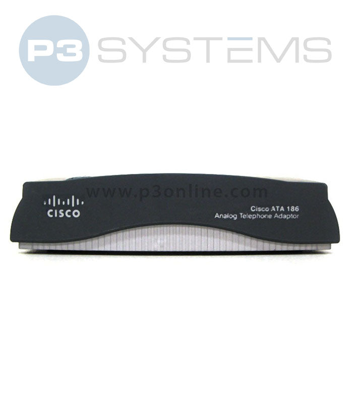 ATA186-I1-A Cisco ATA 186 Telephone Adapter for 2 Phone/Fax