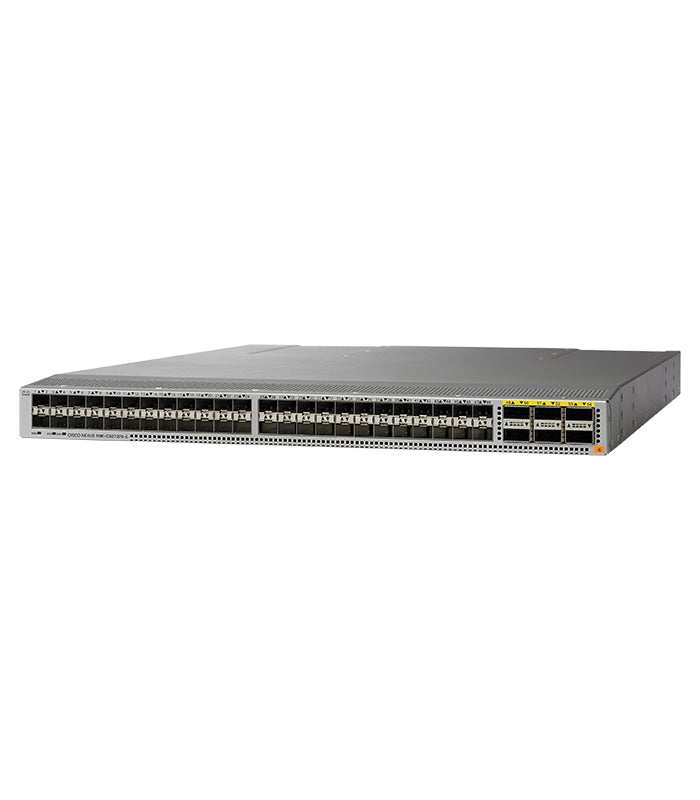 N9K-C9372PX-E Nexus 9300 with 48p 1/10G SFP+ and 6p 40G QSFP+