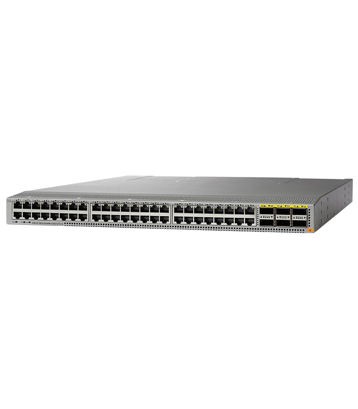 N9K-C9372TX-E Nexus 9300 with 48p 100M/1/10G-T and 6p 40G QSFP+
