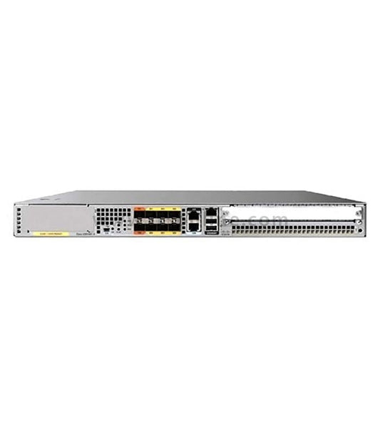 ASR1001-X Router with 6 1G ports and 2 built in 10G SFP+ ports