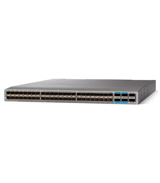 N9K-C92160YC-X Nexus 9200 48p 25G SFP+, 6p 40G QSFP or 4p 100G QSFP28
