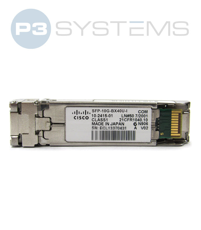 SFP-10G-BX40U-I Cisco 10GBASE-BX40-U Bidirectional for 40km