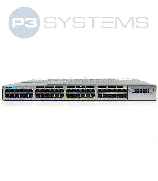 WS-C3750X-48PF-E Stackable 48p GE PoE+ and IP Services