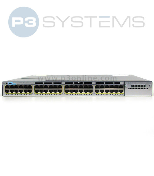WS-C3750X-48PF-L Stackable 48p GE PoE+ and LAN Base