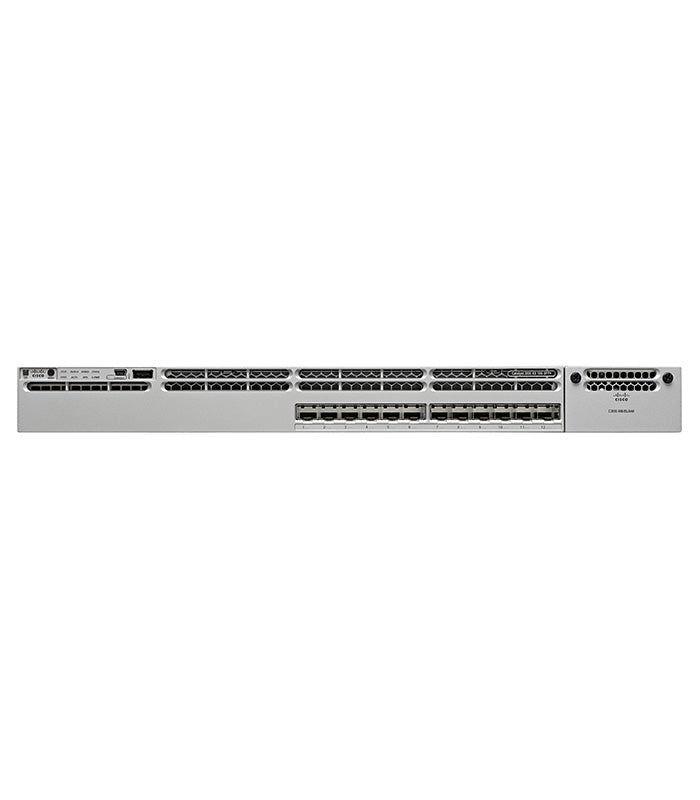 WS-C3850-12XS-S Stackable 12 SFP+, 350WAC PSU, IP Base