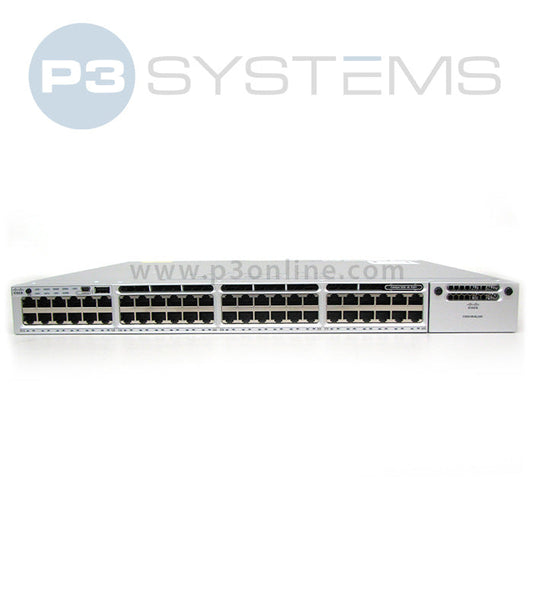 WS-C3850-48P-L Cisco 3850 Series 48 Port Stackable PoE Switch